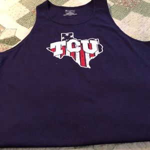 TCU tank top new but no tags